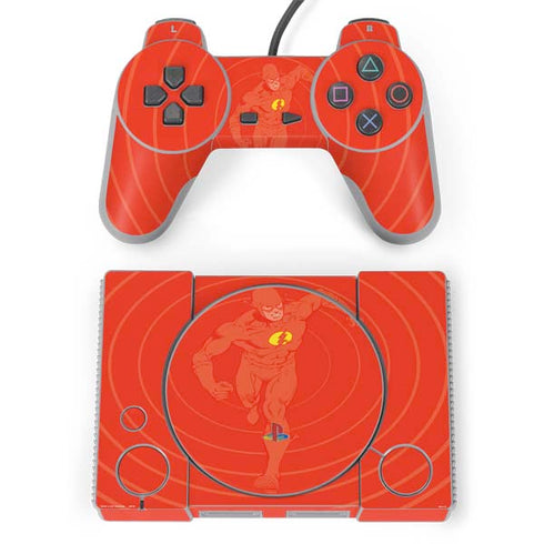 DC Comics The Flash Classic Art Pose PlayStation Classic Bundle Skin