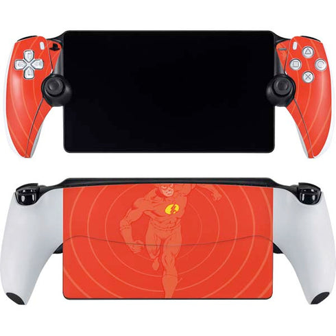 DC Comics The Flash Classic Art Pose PlayStation Portal Remote Player Skin