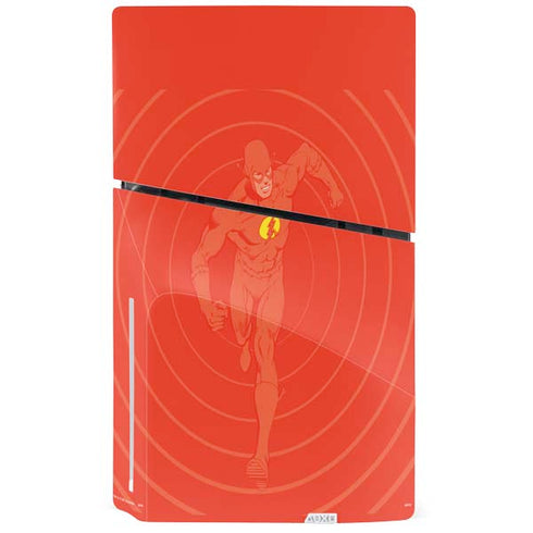 DC Comics The Flash Classic Art Pose PS5 Slim Disk Console Skin