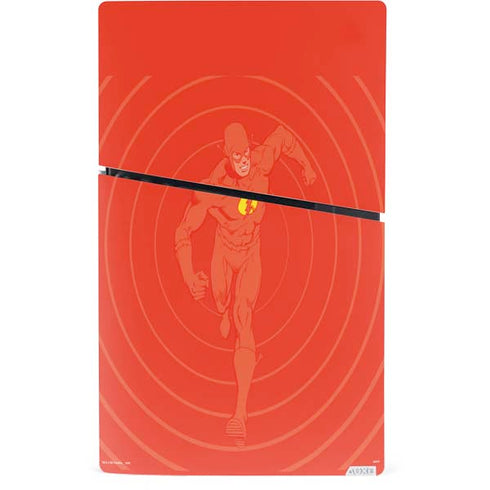 DC Comics The Flash Classic Art Pose PS5 Slim Digital Edition Bundle Skin