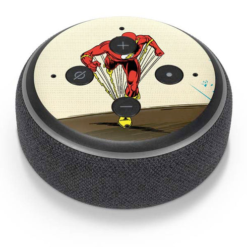 DC Comics The Flash Classic Art Sprint Pose Amazon Echo Dot Skin