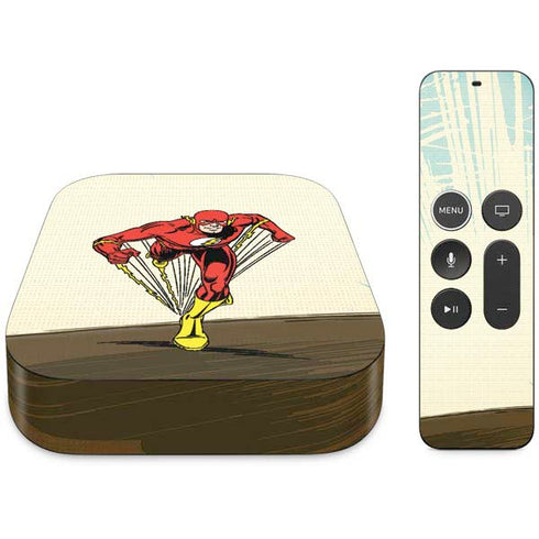 DC Comics The Flash Classic Art Sprint Pose Apple TV Skin