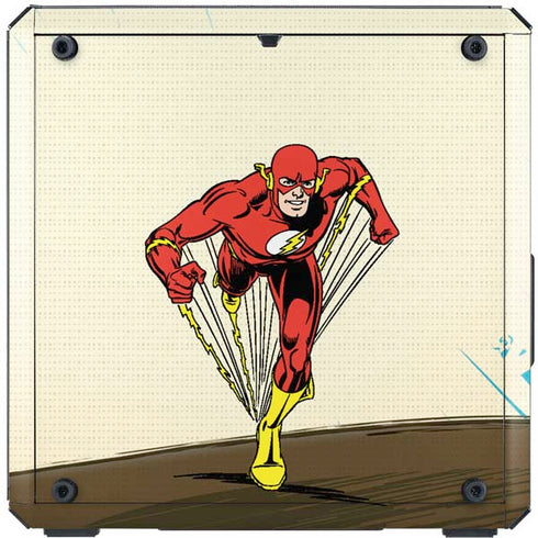 DC Comics The Flash Classic Art Sprint Pose Cooler Master MasterBox Q300L Mini Tower Skin