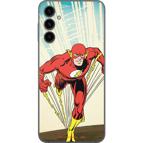DC Comics The Flash Classic Art Sprint Pose Galaxy A14 5G Skin