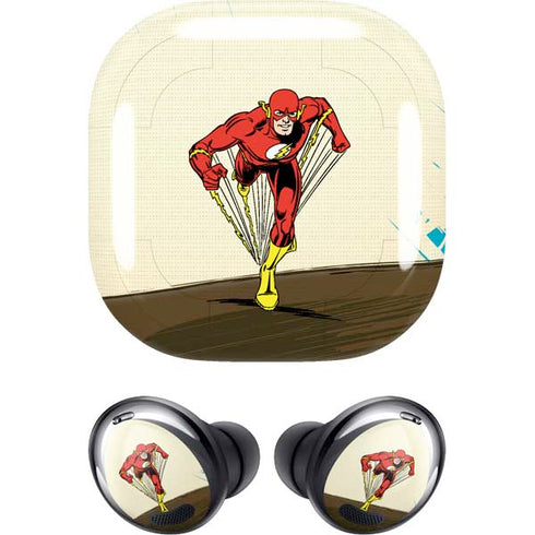 DC Comics The Flash Classic Art Sprint Pose Galaxy Buds Pro Skin