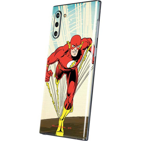 DC Comics The Flash Classic Art Sprint Pose Galaxy Note 10 Skin