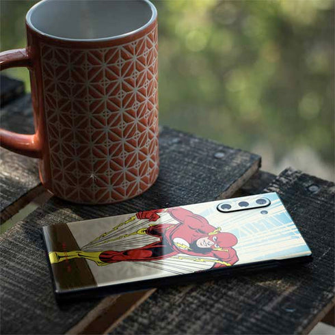 DC Comics The Flash Classic Art Sprint Pose Galaxy Note 10 Skin