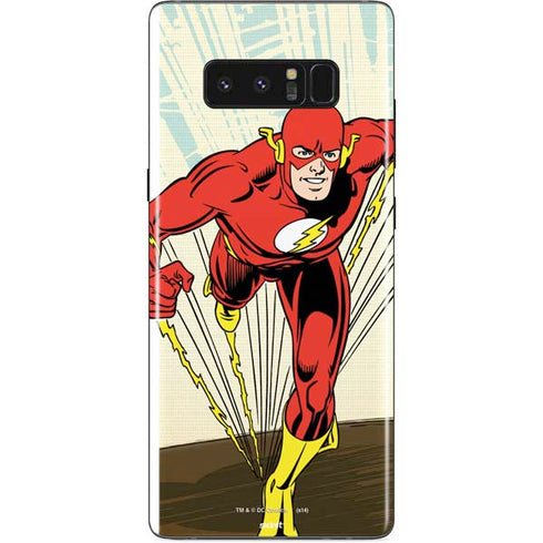 DC Comics The Flash Classic Art Sprint Pose Galaxy Note 8 Skin