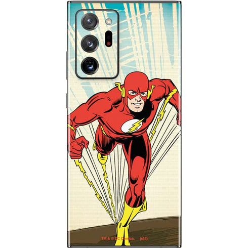 DC Comics The Flash Classic Art Sprint Pose Galaxy Note20 Ultra 5G Skin