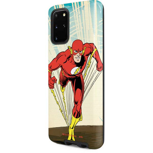 DC Comics The Flash Classic Art Sprint Pose Galaxy S20 Plus Pro Case