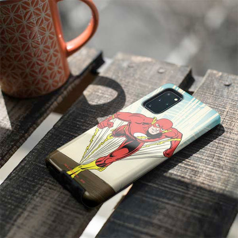 DC Comics The Flash Classic Art Sprint Pose Galaxy S20 Plus Pro Case