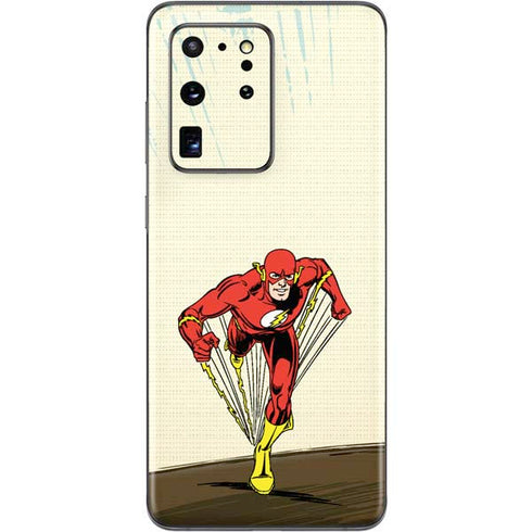 DC Comics The Flash Classic Art Sprint Pose Galaxy S20 Ultra 5G Skin