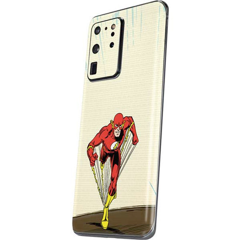 DC Comics The Flash Classic Art Sprint Pose Galaxy S20 Ultra 5G Skin
