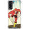 DC Comics The Flash Classic Art Sprint Pose Galaxy S21 5G Clear Case