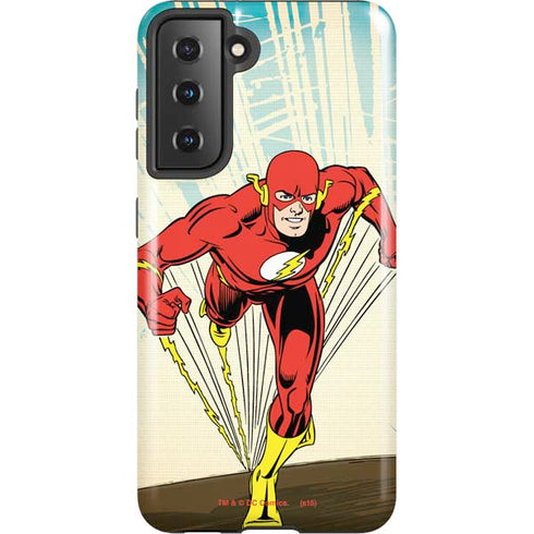 DC Comics The Flash Classic Art Sprint Pose Galaxy S21 5G Pro Case