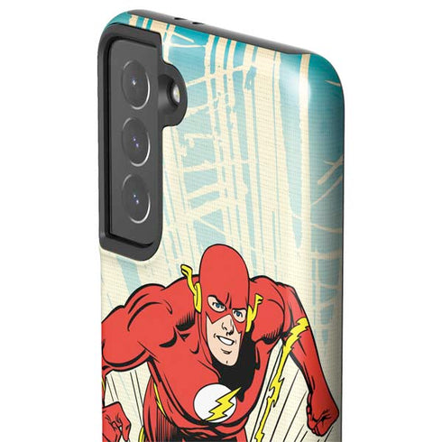 DC Comics The Flash Classic Art Sprint Pose Galaxy S21 5G Pro Case