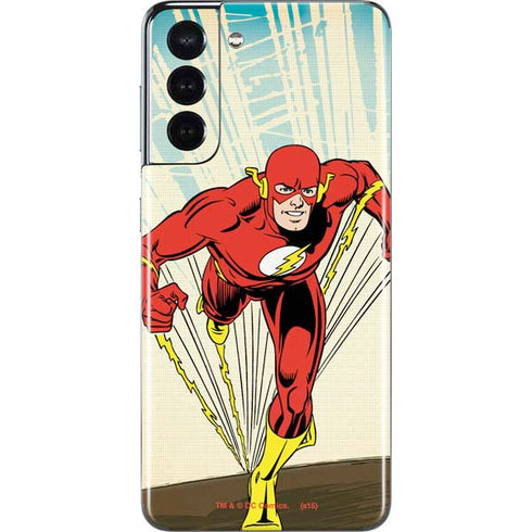 DC Comics The Flash Classic Art Sprint Pose Galaxy S21 5G Skin