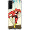 DC Comics The Flash Classic Art Sprint Pose Galaxy S21 FE Clear Case