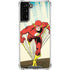 DC Comics The Flash Classic Art Sprint Pose Galaxy S21 FE Clear Case