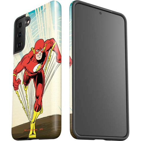 DC Comics The Flash Classic Art Sprint Pose Galaxy S21 Plus 5G Pro Case