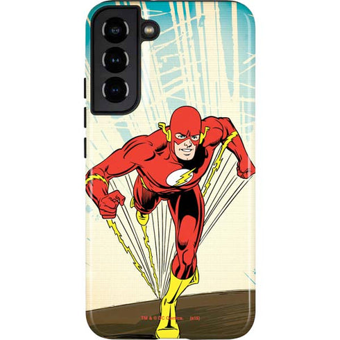 DC Comics The Flash Classic Art Sprint Pose Galaxy S22 Plus Pro Case