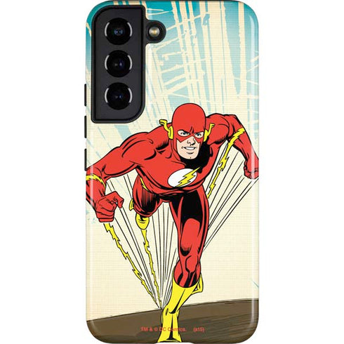 DC Comics The Flash Classic Art Sprint Pose Galaxy S22 Pro Case