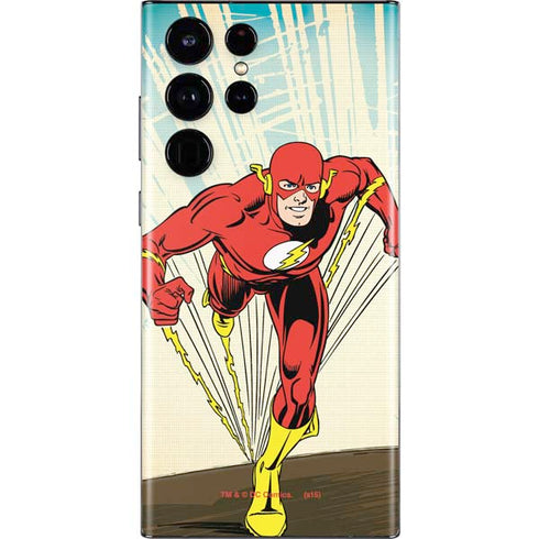 DC Comics The Flash Classic Art Sprint Pose Galaxy S22 Ultra Skin