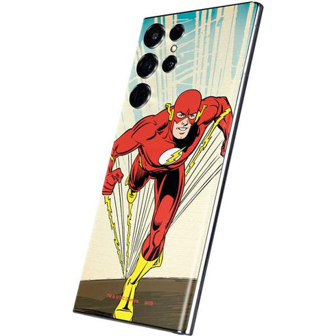 DC Comics The Flash Classic Art Sprint Pose Galaxy S22 Ultra Skin