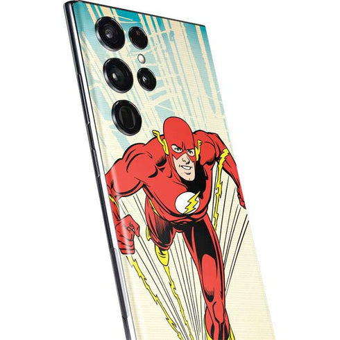 DC Comics The Flash Classic Art Sprint Pose Galaxy S22 Ultra Skin