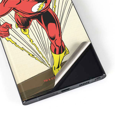DC Comics The Flash Classic Art Sprint Pose Galaxy S22 Ultra Skin