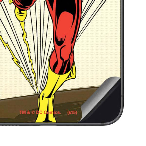 DC Comics The Flash Classic Art Sprint Pose Galaxy S23 FE Skin
