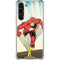 DC Comics The Flash Classic Art Sprint Pose Galaxy S23 Plus Clear Case