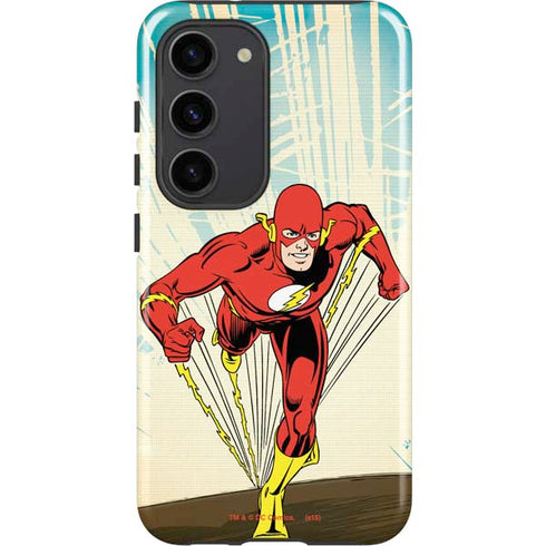 DC Comics The Flash Classic Art Sprint Pose Galaxy S23 Pro Case