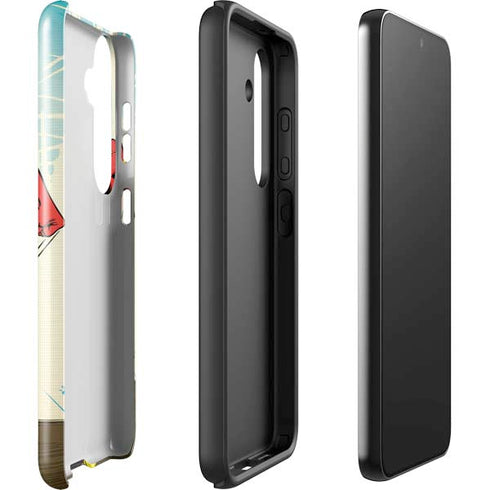 DC Comics The Flash Classic Art Sprint Pose Galaxy S24 Plus Impact Case