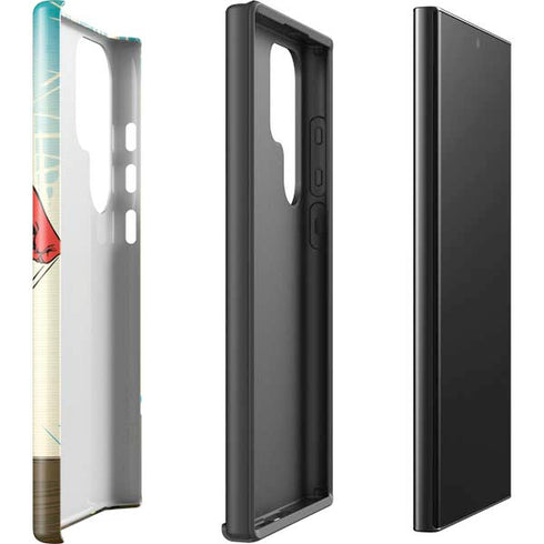 DC Comics The Flash Classic Art Sprint Pose Galaxy S24 Ultra Impact Case