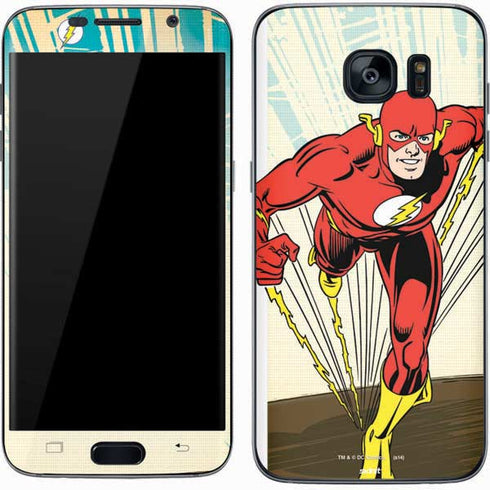 DC Comics The Flash Classic Art Sprint Pose Galaxy S7 Skin