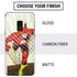DC Comics The Flash Classic Art Sprint Pose Galaxy S9 Skin