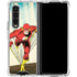 DC Comics The Flash Classic Art Sprint Pose Galaxy Z Fold4 5G Clear Case