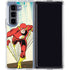 DC Comics The Flash Classic Art Sprint Pose Galaxy Z Fold5 5G Clear Case