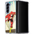 DC Comics The Flash Classic Art Sprint Pose Galaxy Z Fold5 5G Clear Case