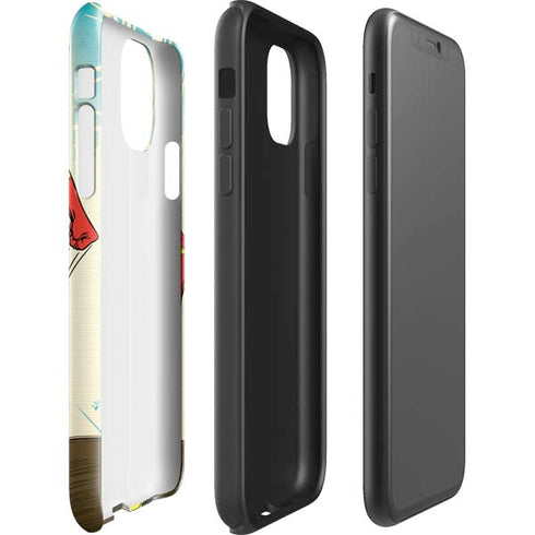 DC Comics The Flash Classic Art Sprint Pose iPhone 11 Impact Case