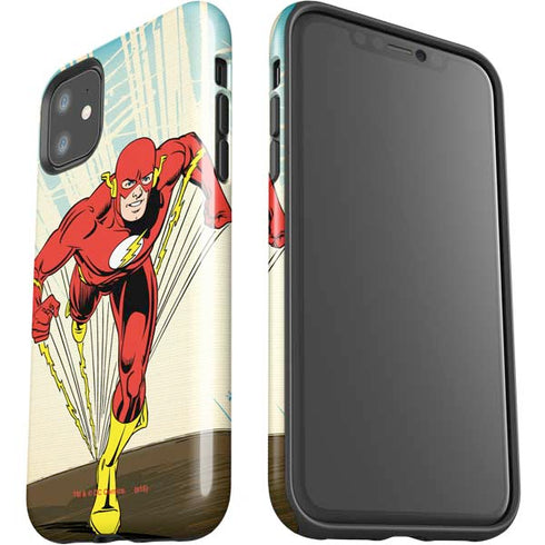 DC Comics The Flash Classic Art Sprint Pose iPhone 11 Impact Case
