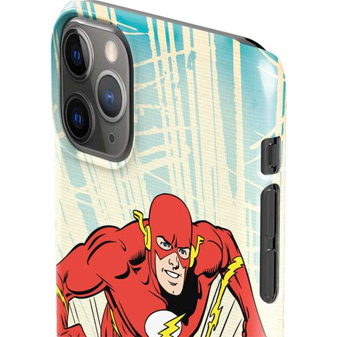 DC Comics The Flash Classic Art Sprint Pose iPhone 11 Pro Max Lite Case