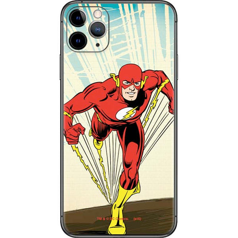 DC Comics The Flash Classic Art Sprint Pose iPhone 11 Pro Max Skin