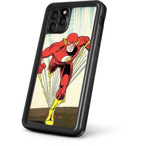 DC Comics The Flash Classic Art Sprint Pose iPhone 11 Pro Max Waterproof Case