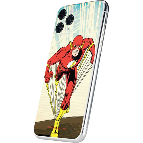 DC Comics The Flash Classic Art Sprint Pose iPhone 11 Pro Skin