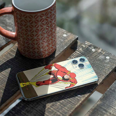 DC Comics The Flash Classic Art Sprint Pose iPhone 11 Pro Skin