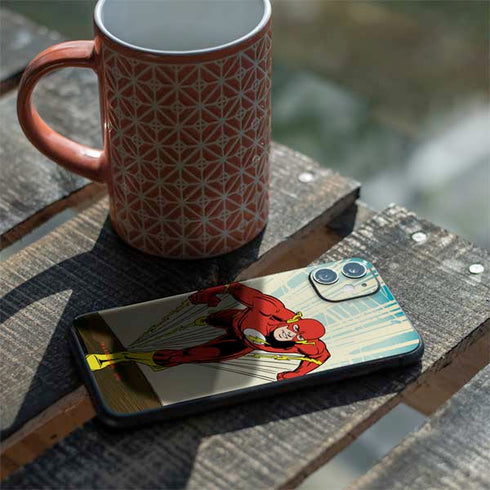 DC Comics The Flash Classic Art Sprint Pose iPhone 11 Skin
