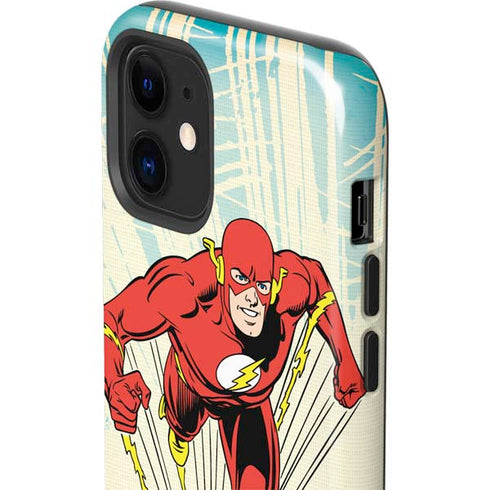 DC Comics The Flash Classic Art Sprint Pose iPhone 12 Mini Impact Case