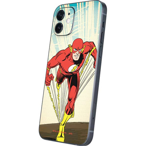 DC Comics The Flash Classic Art Sprint Pose iPhone 12 Mini Skin